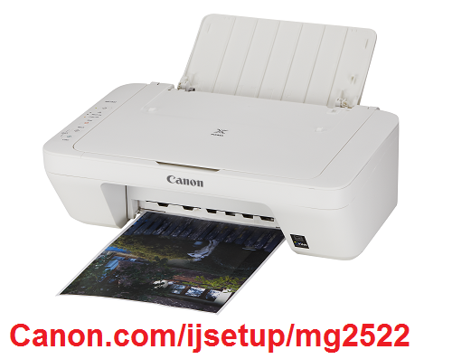 how to setup a canon pixma mg2522 on a macbook air