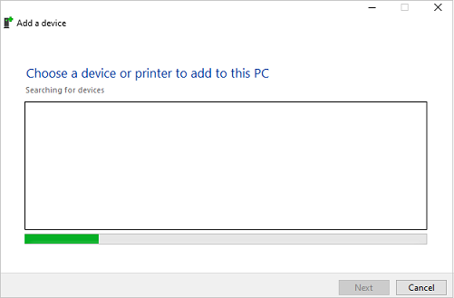 Brother Printer built-in drivers in Windows 2