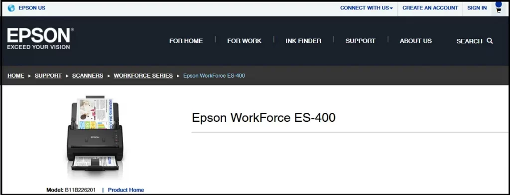 Epson ES-400 Driver